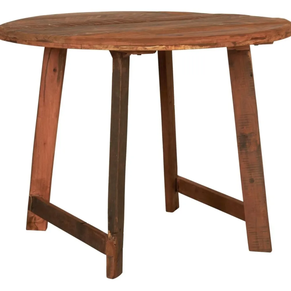 IB Laursen Ib Laursen Unika|Beistelltische & Couchtische-Esstisch rund UNIKA aus Holz
