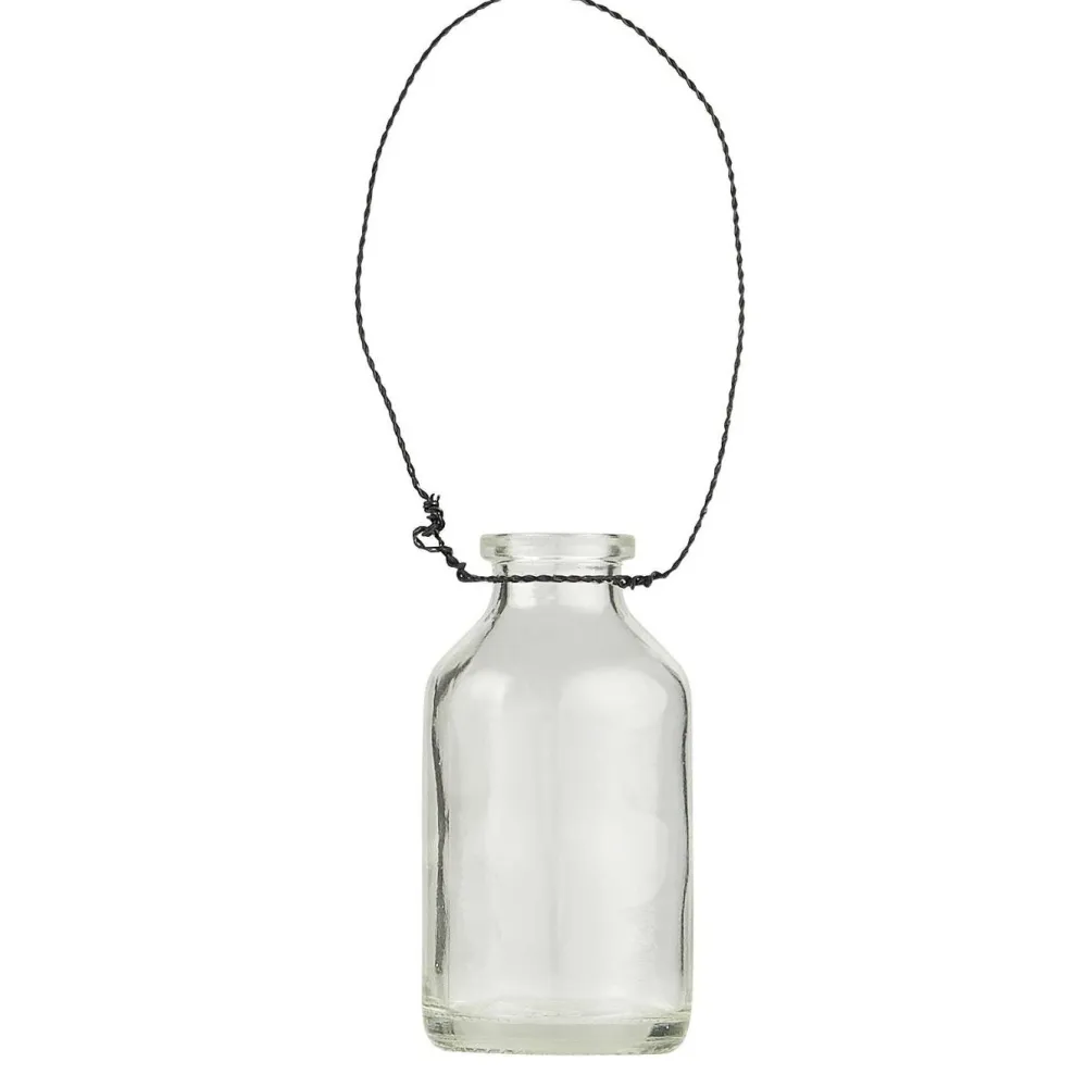 IB Laursen Gartendekoration|Vasen-Flasche mit Draht