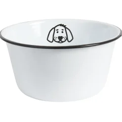 IB Laursen Haustierzubehör-Fressnapf für Hunde Emaille