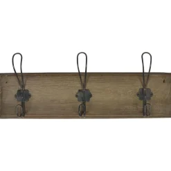 IB Laursen Garderoben|Griffe, Haken & Hakenleisten-Garderobe Hakenleiste aus Holz und Metall