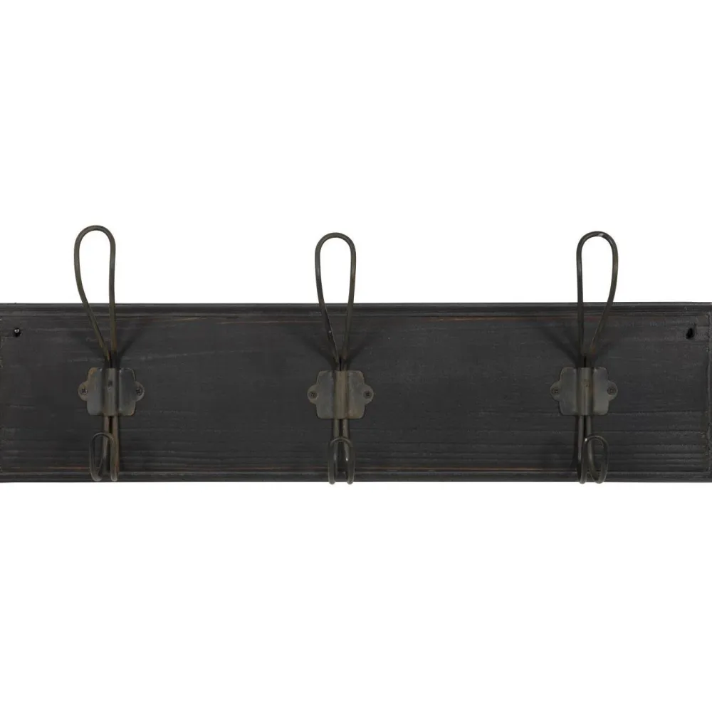IB Laursen Garderoben|Griffe, Haken & Hakenleisten-Garderobe Hakenleiste aus Holz und Metall