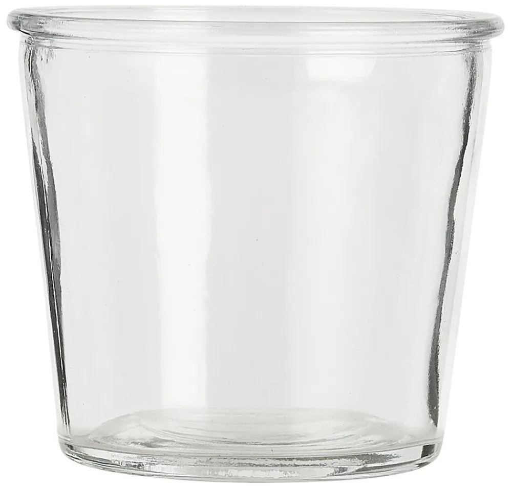 IB Laursen Blumentöpfe & Übertöpfe-Glas Topf konisch Hannah