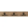 IB Laursen Ib Laursen Unika|Garderoben-Hakenleiste Holz mit Doppelhaken UNIKA Shaker