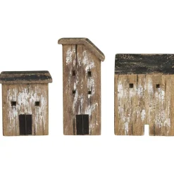 IB Laursen Deko-Objekte & Figuren-Haus Nautico im 3er Pack