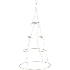 IB Laursen Weihnachtsdeko-Hänger mit 4 Ringen und Draht
