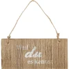 IB Laursen Gartendekoration|Schilder, Wandbilder & Poster-Holzschild Weil du es kannst