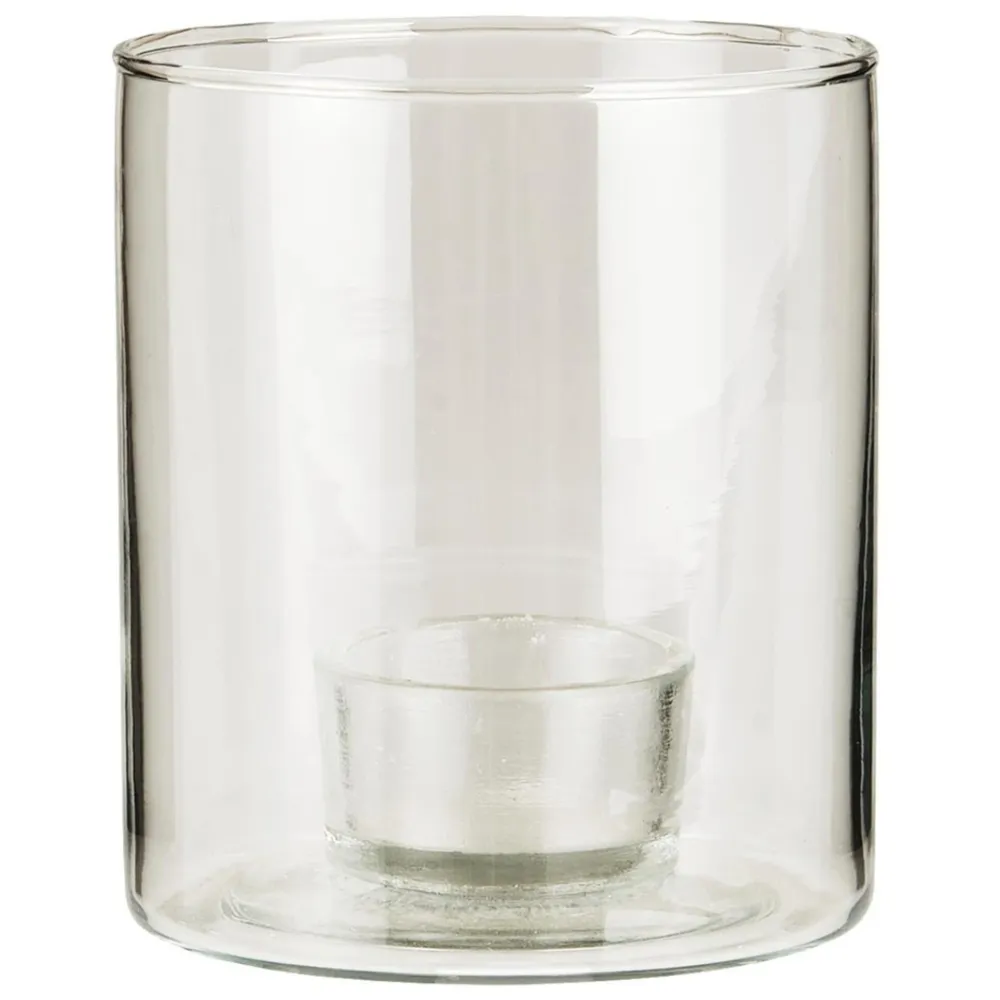 IB Laursen Teelichthalter-Kerzenhalter aus Glas für Teelicht