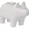IB Laursen Weihnachtsdeko|Ib Laursen Unika-Kerzenhalter für 2,2 cm Stabkerze Schwein UNIKA