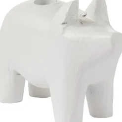 IB Laursen Weihnachtsdeko|Ib Laursen Unika-Kerzenhalter für Dünne Kerze 1,3 cm Schwein UNIKA