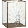 IB Laursen Kerzenhalter Für Stumpenkerzen-Kerzenhalter mit Paillettenblumen