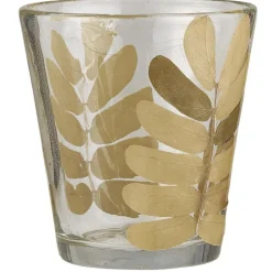 IB Laursen Teelichthalter-Konische Kerzenhalter für Teelichter mit Blumenmuster