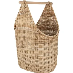 IB Laursen Bad-Aufbewahrung|Toilettenzubehör-Korb mit Toilettenpapierhalter Rattan
