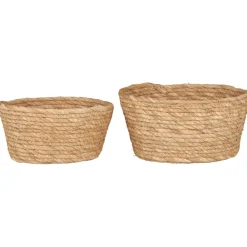 IB Laursen Körbe-Korbsatz 2er Set aus Seegras