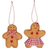 IB Laursen Weihnachtsdeko-Lebkuchenpärchen Aufhänger aus Filz