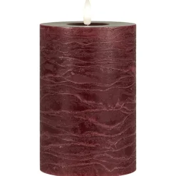 IB Laursen Weihnachtsdeko|Weihnachts- & Adventskerzen-LED-Stumpenkerze mit warmer Flamme