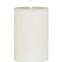 IB Laursen Weihnachtsdeko|Weihnachts- & Adventskerzen-LED-Stumpenkerze mit warmer Flamme