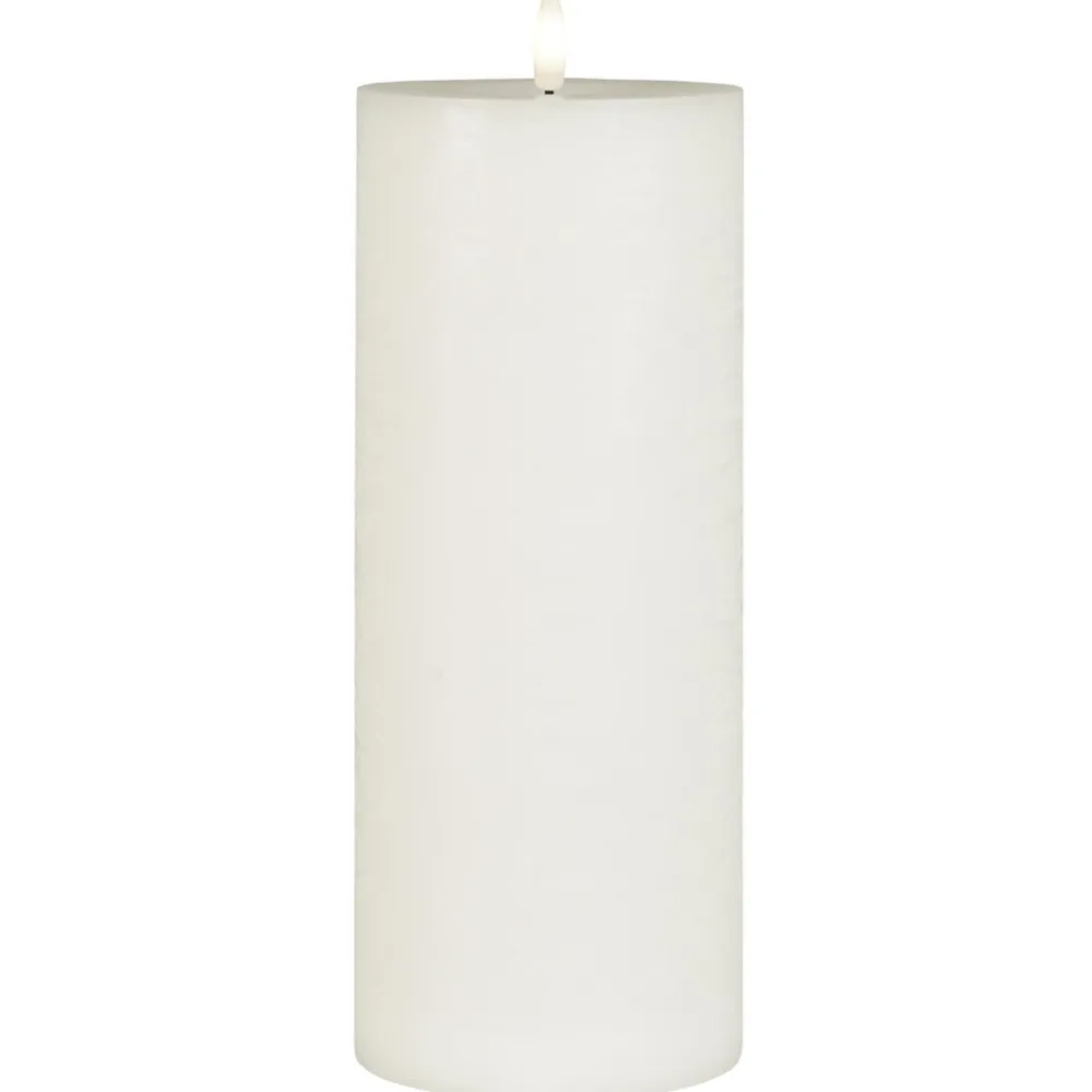 IB Laursen Weihnachtsdeko|Weihnachts- & Adventskerzen-LED-Stumpenkerze mit warmer Flamme