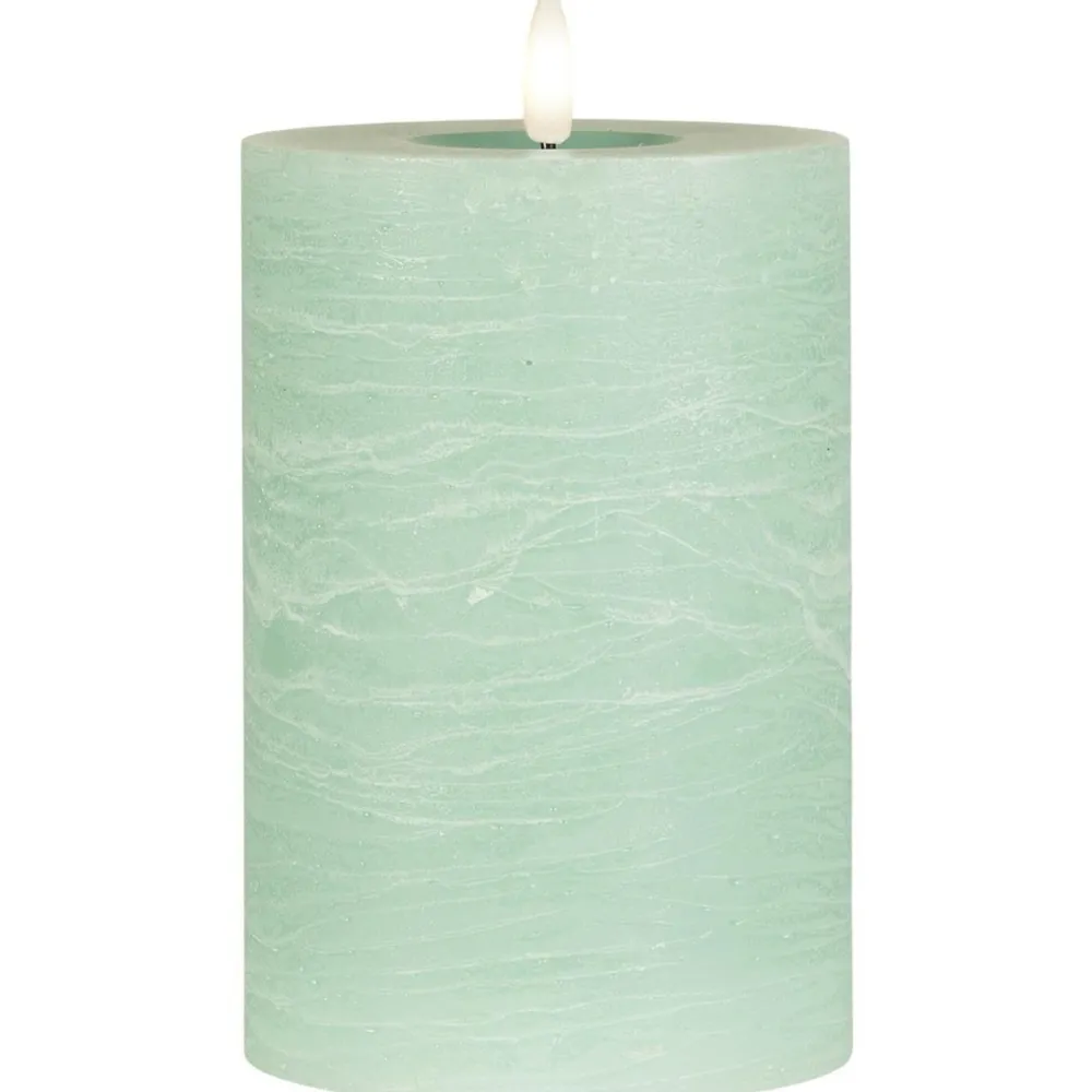 IB Laursen Weihnachtsdeko|Weihnachts- & Adventskerzen-LED-Stumpenkerze mit warmer Flamme