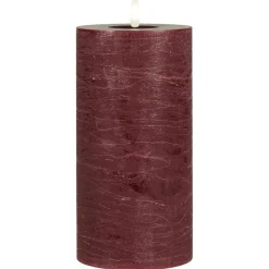 IB Laursen Weihnachtsdeko|Weihnachts- & Adventskerzen-LED-Stumpenkerze mit warmer Flamme