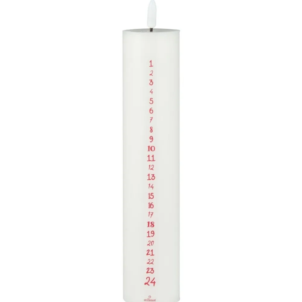 IB Laursen Weihnachtsdeko|Weihnachts- & Adventskerzen-LED Weihnachtskerze 1-24 inkl. Fernbedienung