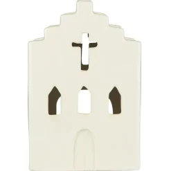 IB Laursen Lichthäuser, Keramik-Häuschen|Weihnachtsdeko-Lichthaus Stillenat Kirche
