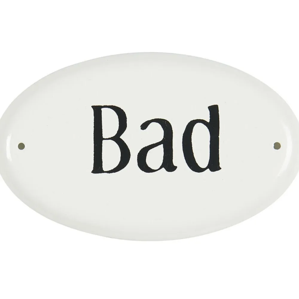 IB Laursen Schilder, Wandbilder & Poster-Metallschild Bad