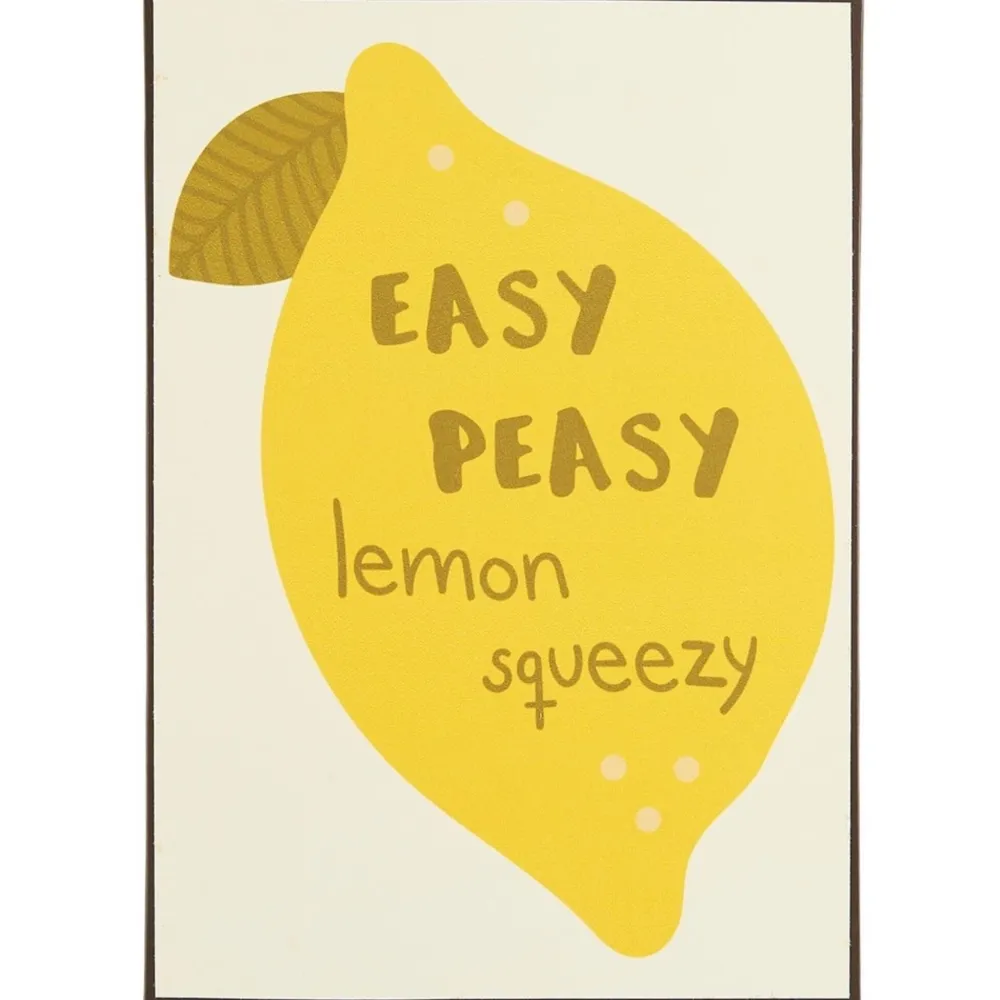 IB Laursen Schilder, Wandbilder & Poster-Metallschild Easy Peasy