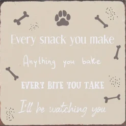 IB Laursen Schilder, Wandbilder & Poster-Metallschild Every snack you make