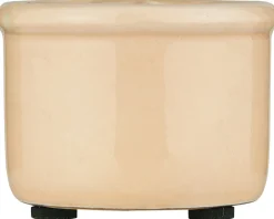 IB Laursen Blumentöpfe & Übertöpfe-Mini Blumentopf Hilda mit krakelierter Oberfläche