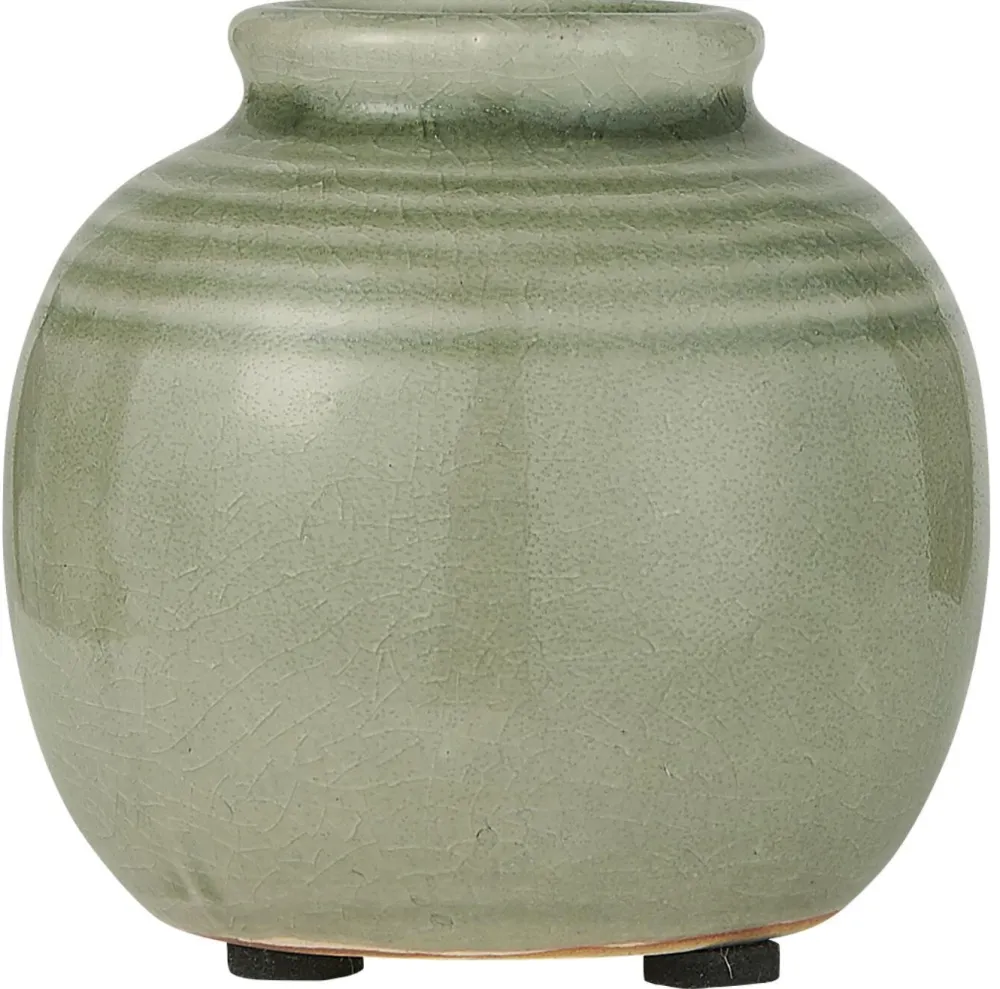 IB Laursen Vasen|Geschirr & Tischdeko Skandinavisch-Mini Vase mit Rillen