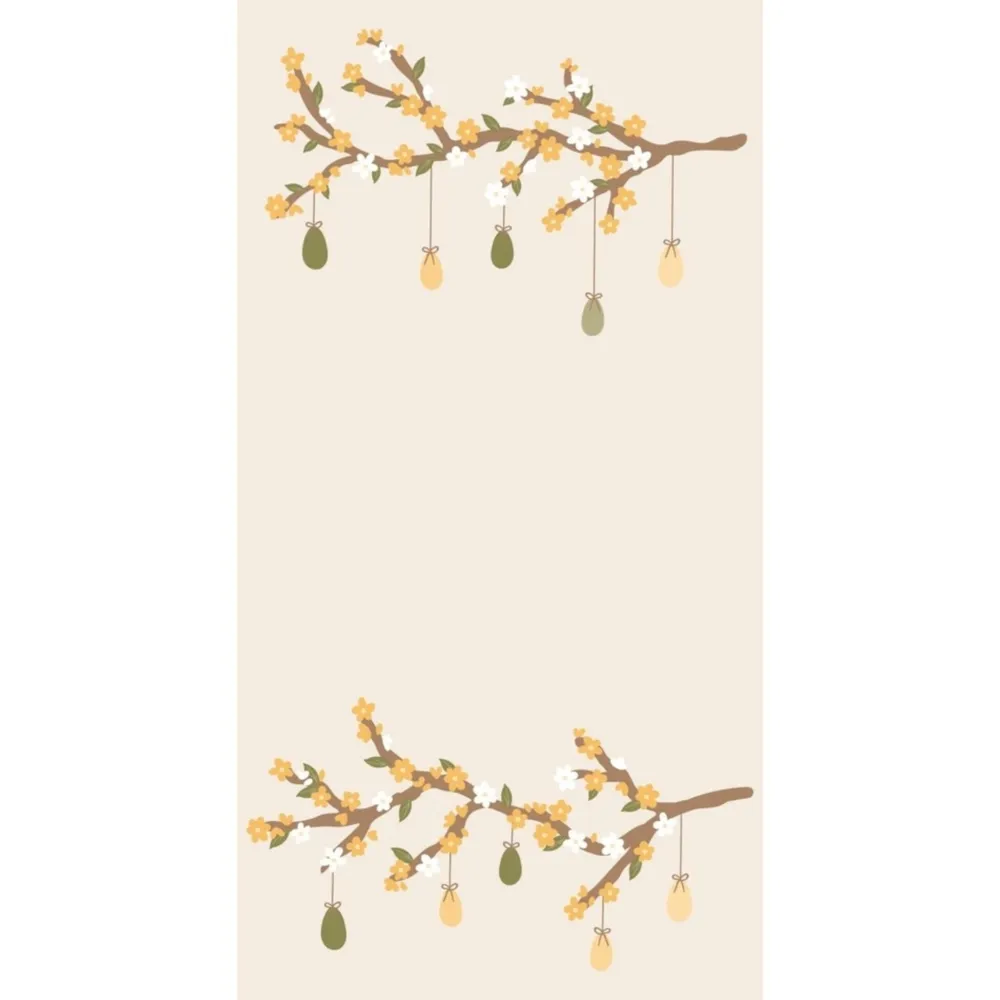 IB Laursen Oster-Deko|Frühlingsdeko-Papierserviette Osterblumen 16er-Set