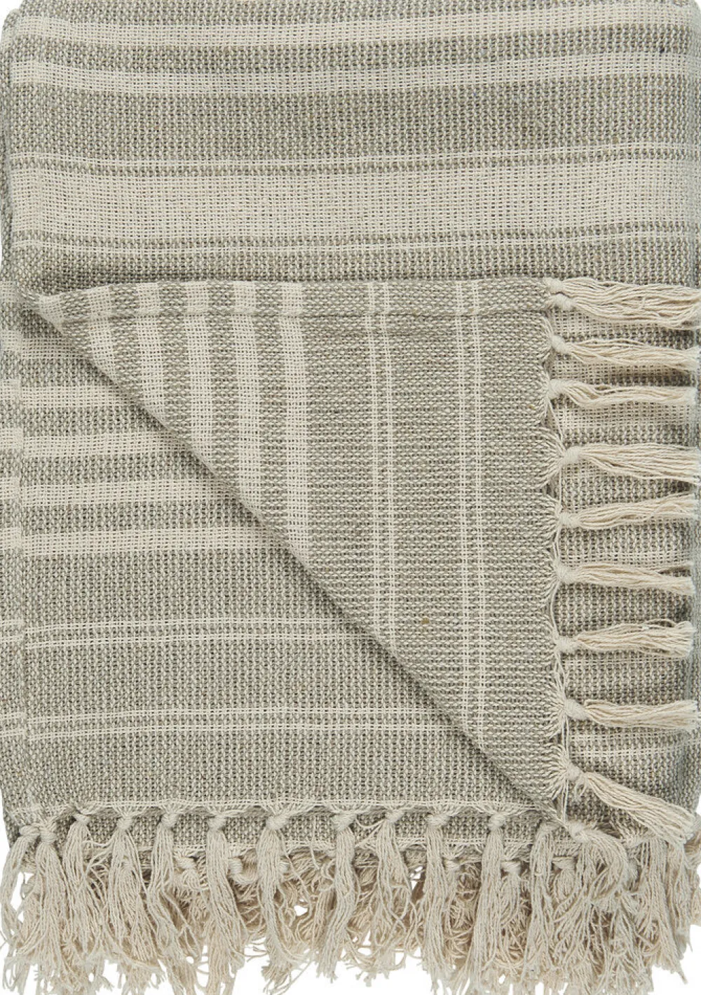 IB Laursen Decken & Plaids-Plaid mit Streifenmuster