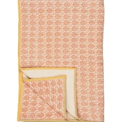 IB Laursen Decken & Plaids-Plaid Vigga mit Druck doppelt gewebt