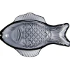 IB Laursen Schüsseln & Schalen|Geschirr & Tischdeko Skandinavisch-Platte fischförmig aus Glas