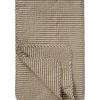 IB Laursen Herbstdeko|Decken & Plaids-Quilt braun mit dunkelblauen Stängeln