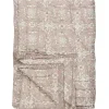 IB Laursen Quilts & Bettwäsche|Decken & Plaids-Quilt Luna Muster in malva