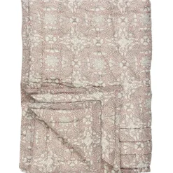 IB Laursen Quilts & Bettwäsche|Decken & Plaids-Quilt Luna Muster in malva