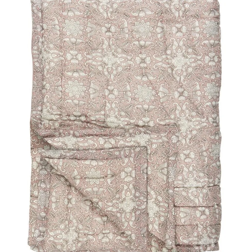 IB Laursen Quilts & Bettwäsche|Decken & Plaids-Quilt Luna Muster in malva