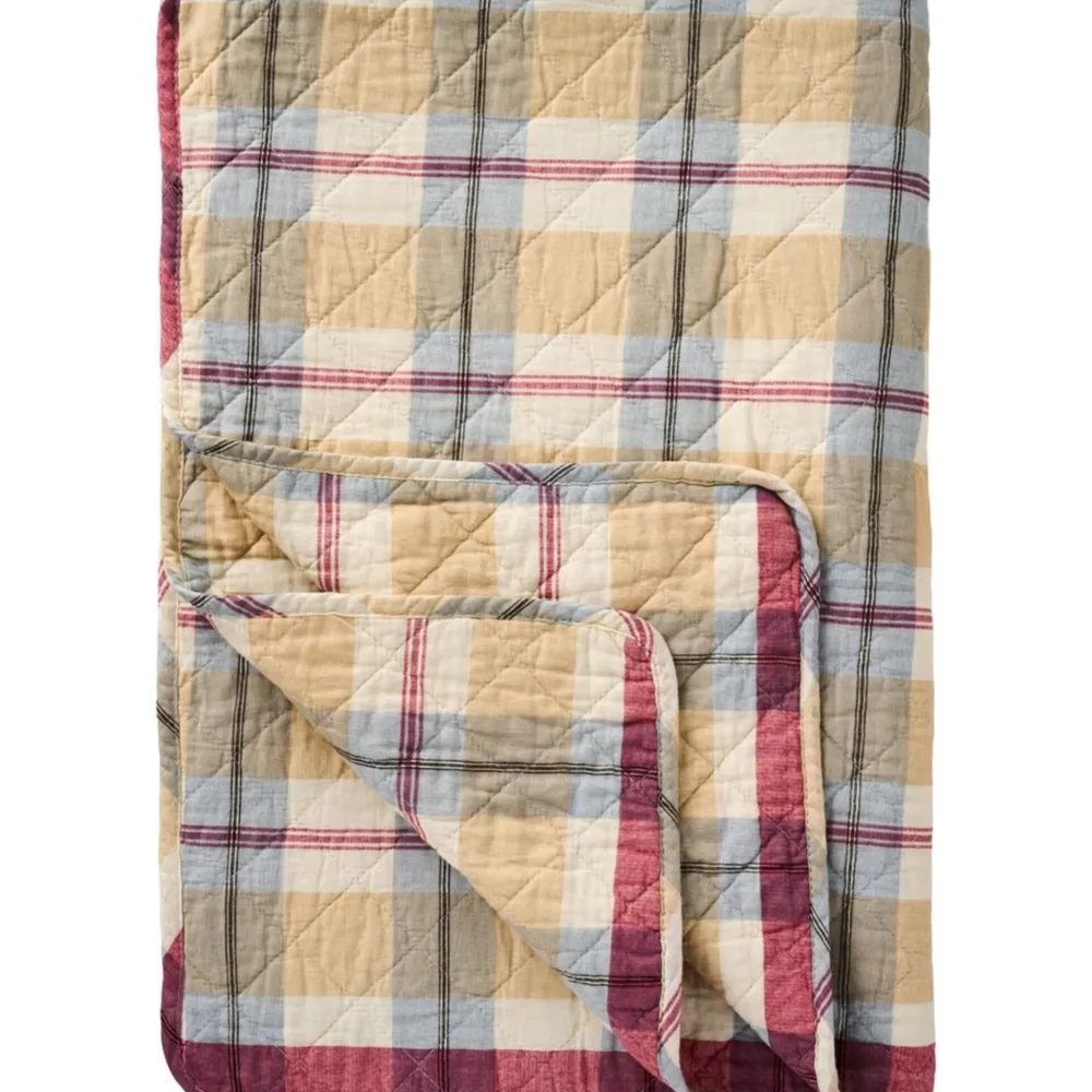 IB Laursen Quilts & Bettwäsche|Decken & Plaids-Quilt mit Buntem Karomuster