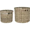IB Laursen Körbe-Rattan Korbsatz mit Griffen