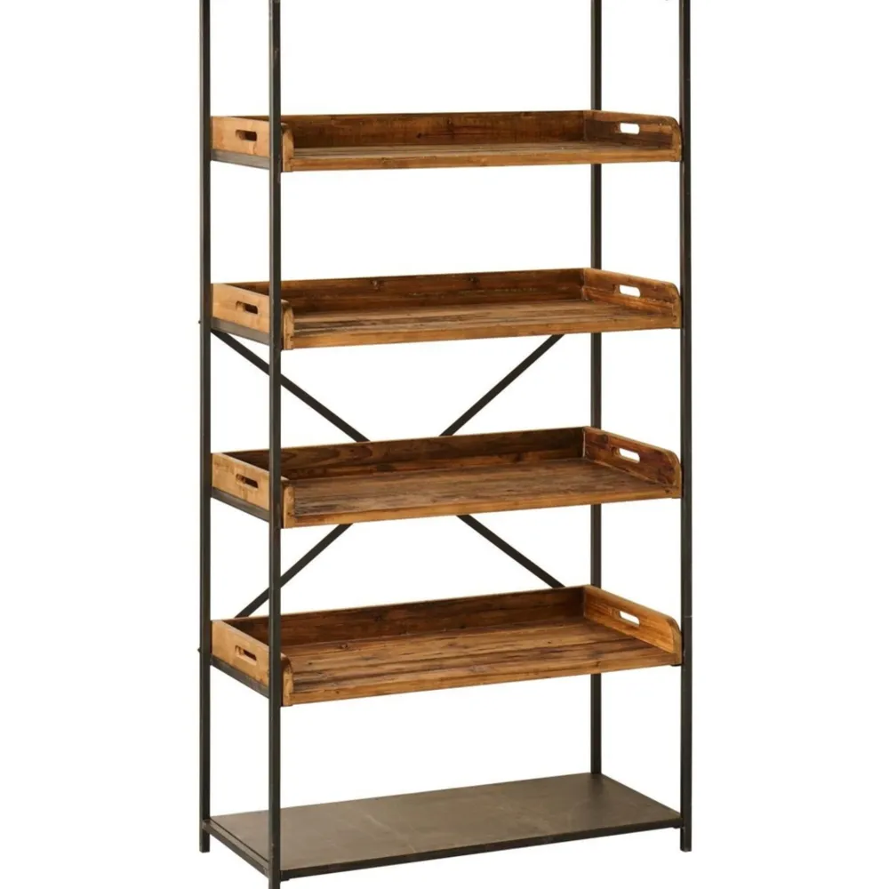 IB Laursen Ib Laursen Brooklyn|Regale-Regal mit Ablagen, Holztabletts Brooklyn