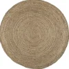 IB Laursen Läufer|Teppiche-Runder Naturteppich aus Jute
