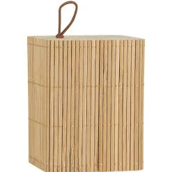 IB Laursen Altum Wellness Shop|Bad-Aufbewahrung-Schachtel mit Bambusdeckel quadratisch
