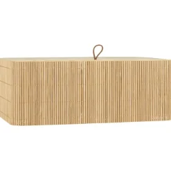 IB Laursen Kisten & Boxen|Bad-Aufbewahrung-Schachtel mit 6 Fächern und Bambusdeckel