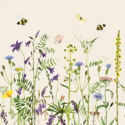 IB Laursen Servietten & Serviettenhalter|Geschirr & Tischdeko Skandinavisch-Serviette Summer Field 50 Stck