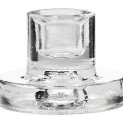 IB Laursen Kerzenhalter Für Dünne Kerzen-Stabkerzenhalter aus Glas für dünne Kerzen
