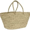 IB Laursen Taschen-Strandtasche Seegras konisch
