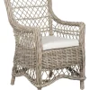 IB Laursen Stühle-Stuhl aus Rattan mit Kissen