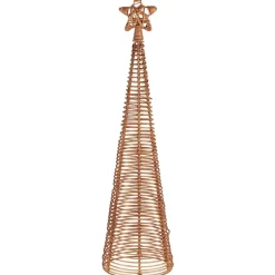 IB Laursen Deko-Objekte & Figuren|Weihnachtsdeko-Tannenbaum aus Rattan mit Stern