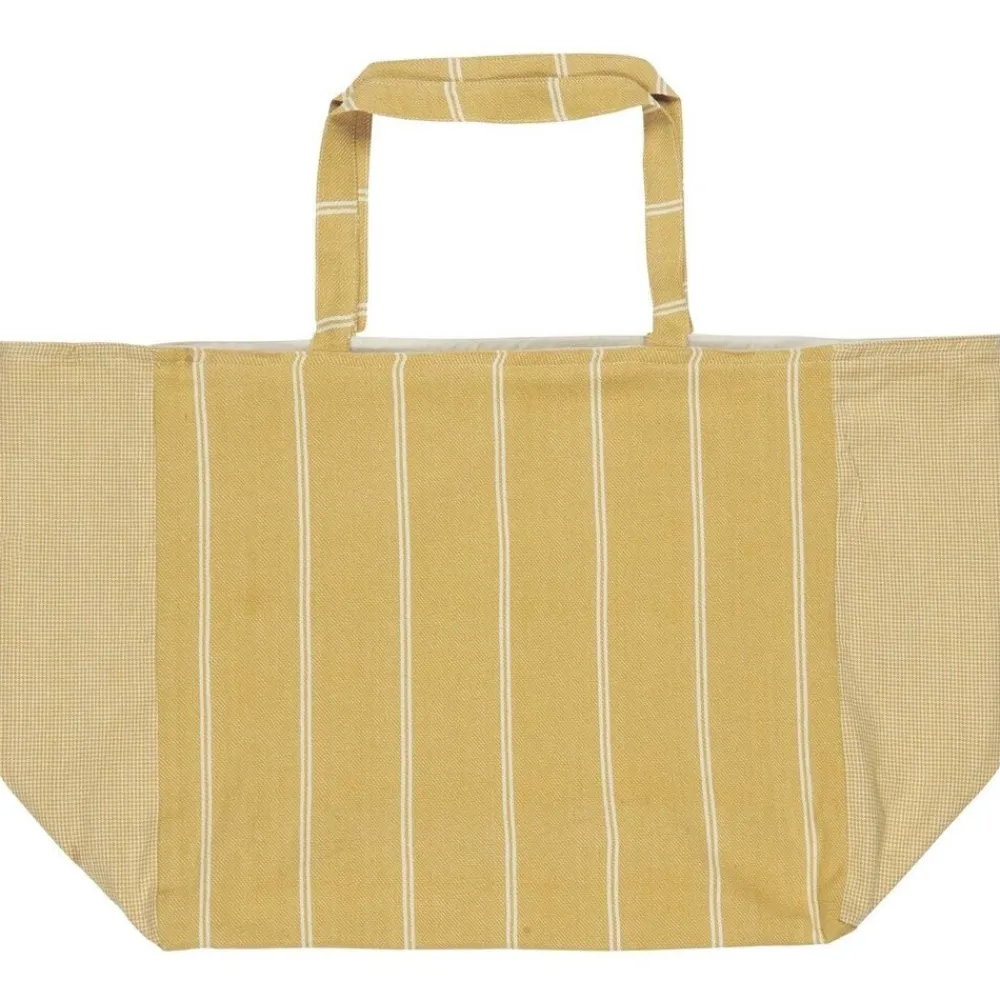 IB Laursen Taschen-Tasche mit Muster reversibel groß